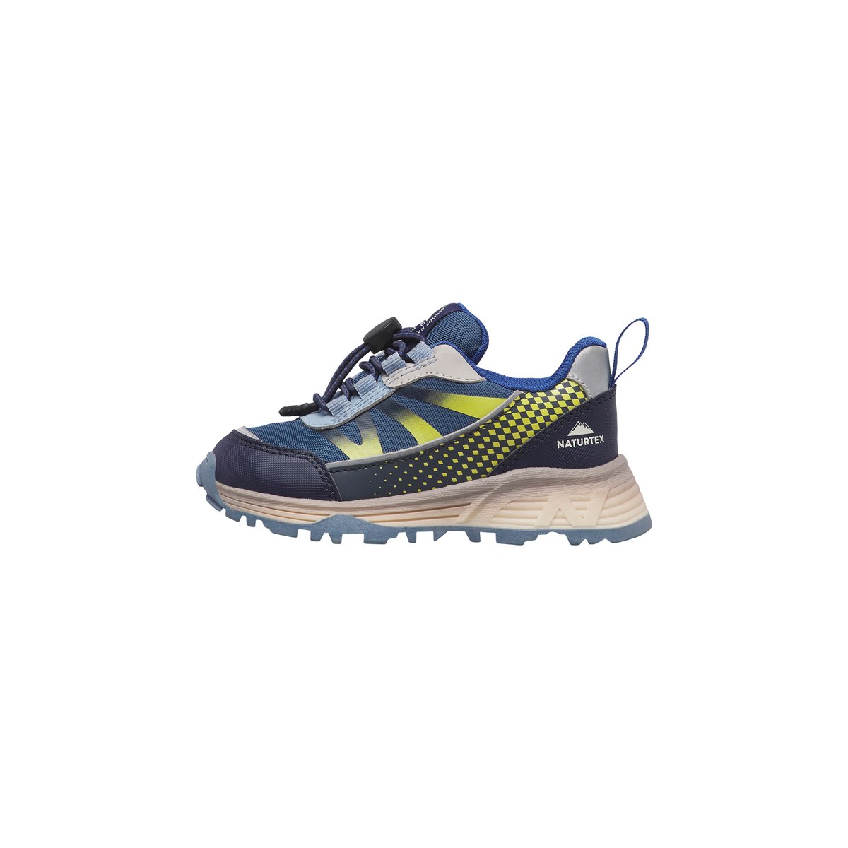 Sneakers en écopelle et tissu DRYFORCE WP. magnolia-rose, NATURINO
