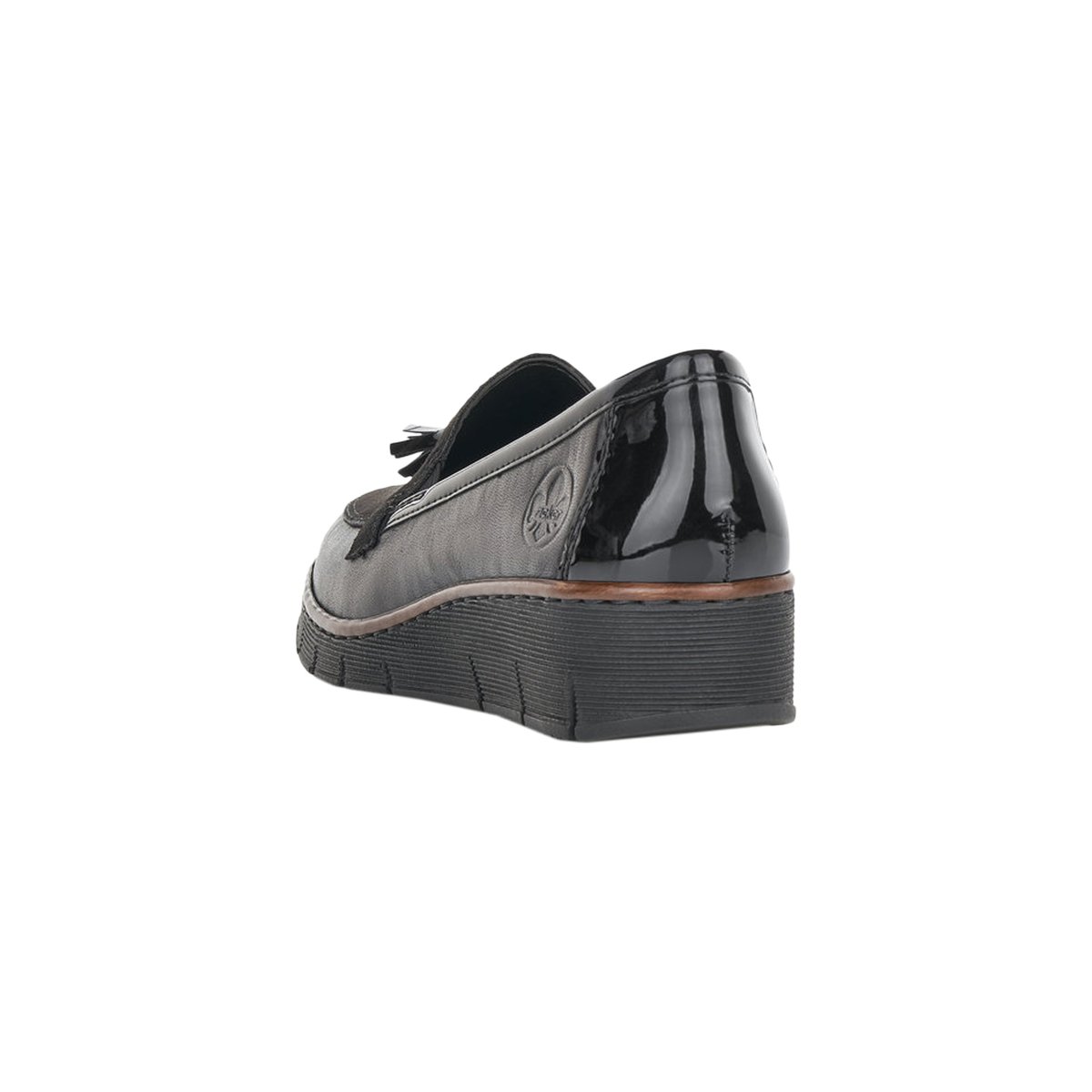 Mocassin Cuir Morelia noir, RIEKER