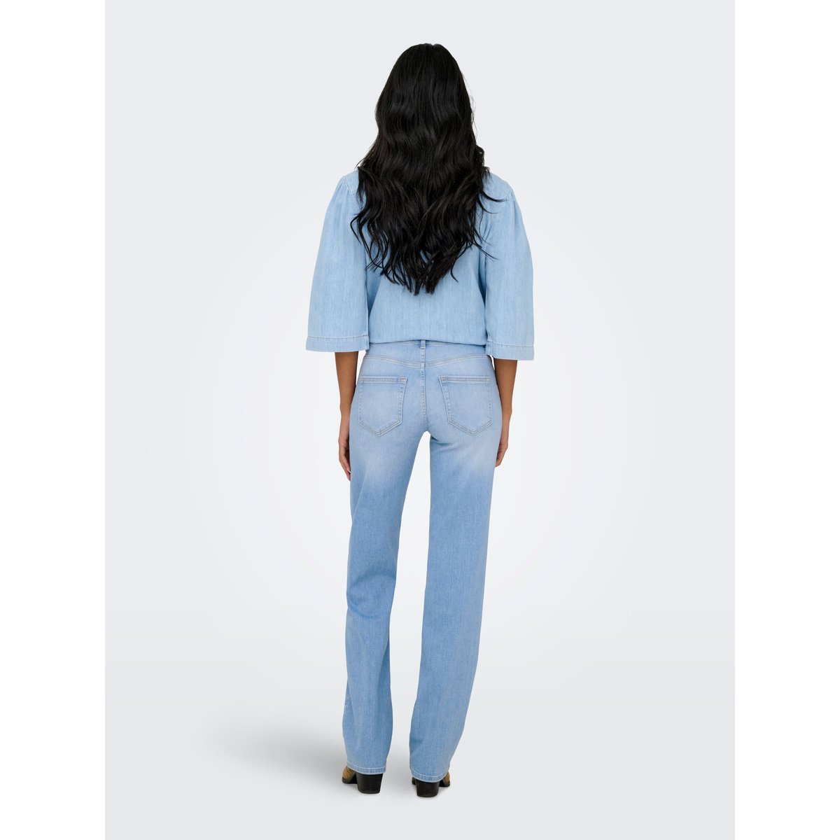 Jean Coupe Droite light blue denim, ONLY