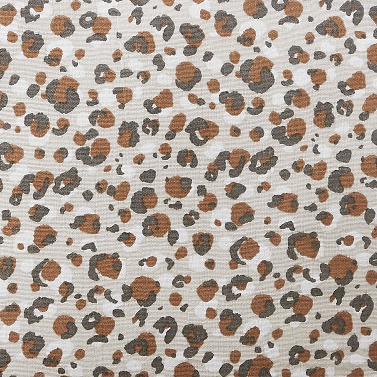 Coussin avec passepoil 40x60 cm Gaze de Coton Léa marron, EDEN