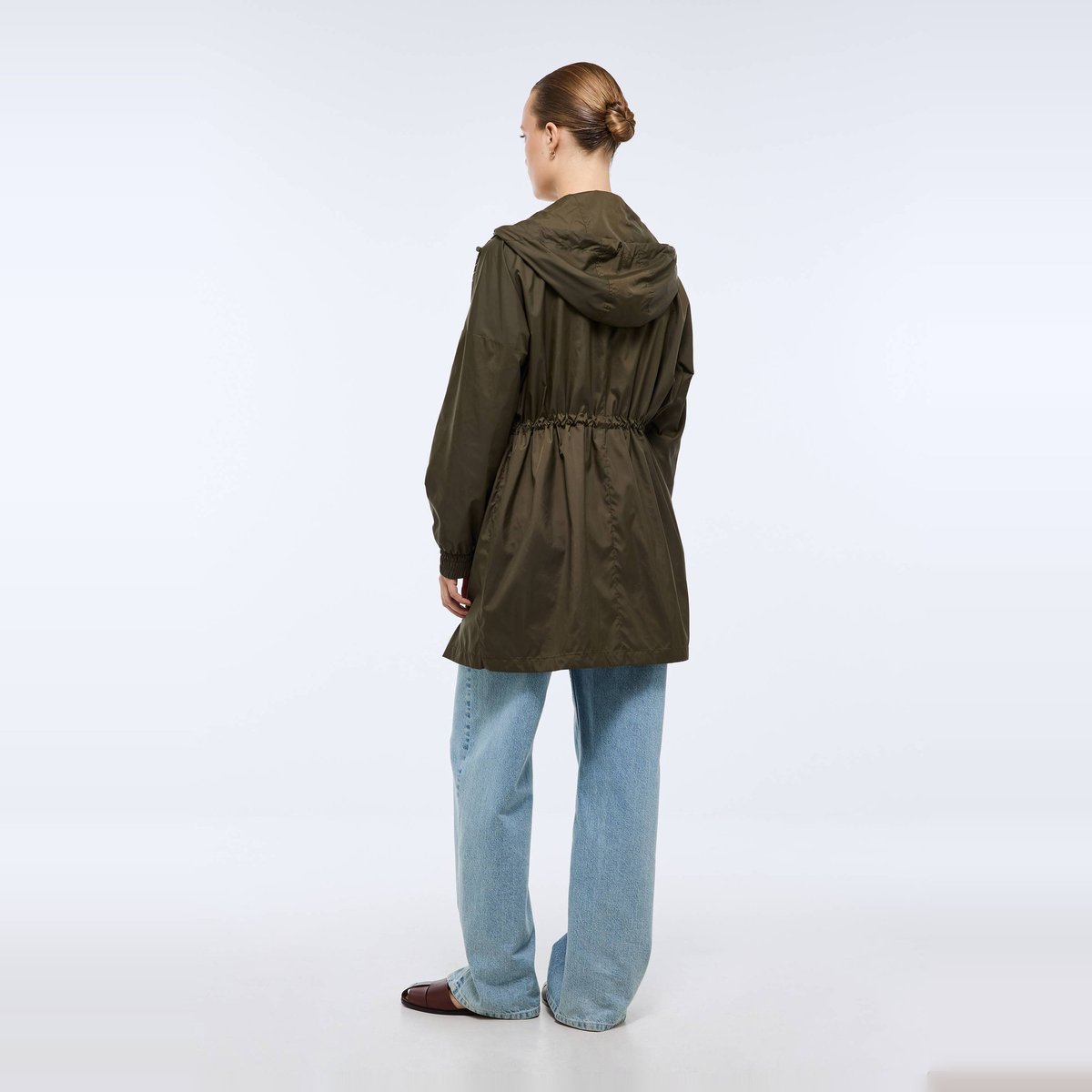 Coupe vent à capuche militaire, MONOPRIX