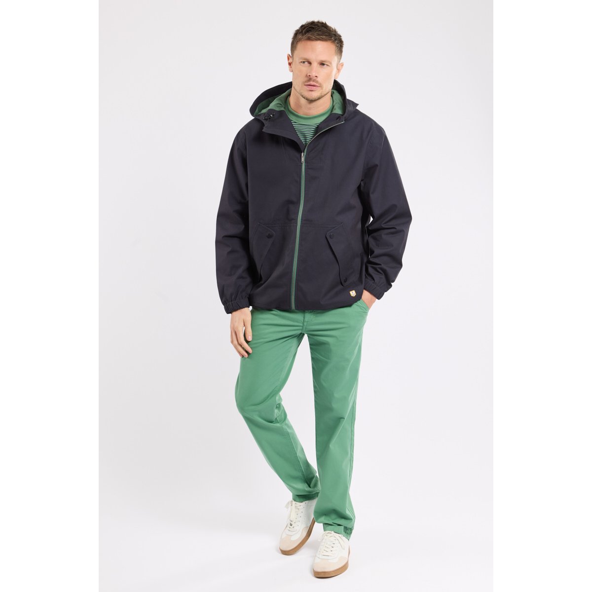 Blouson déperlant Héritage - coton rich navy, ARMOR-LUX