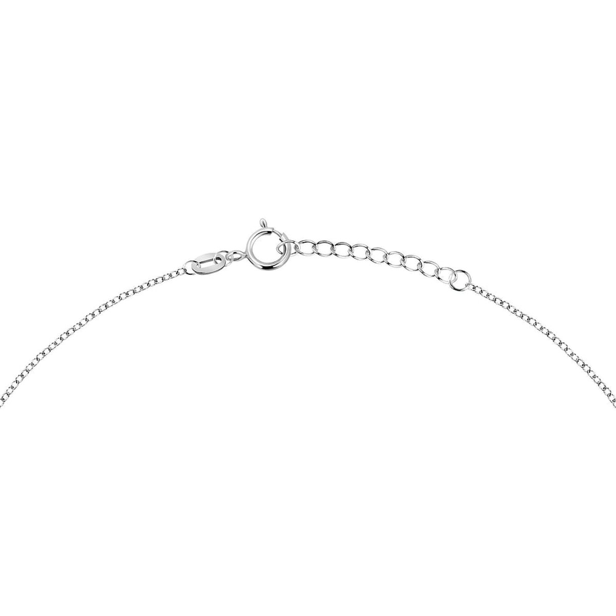 Colliers en Oxyde De Zirconium/argent et Oxyde de zirconium argent, CLEOR