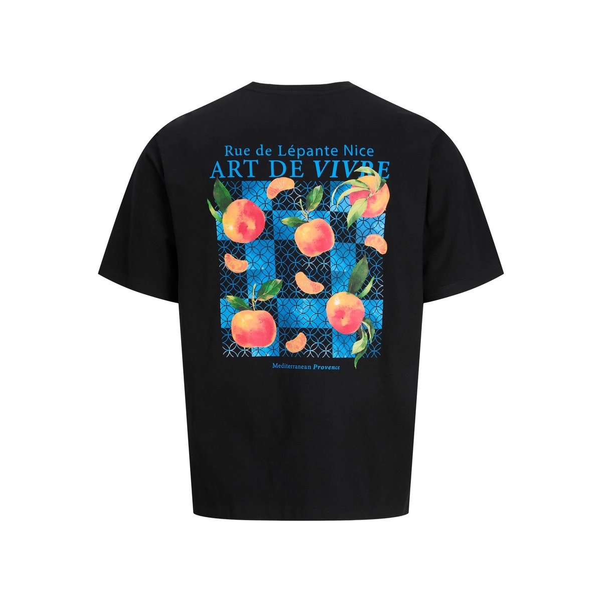 T-Shirt noire - black, JACK & JONES