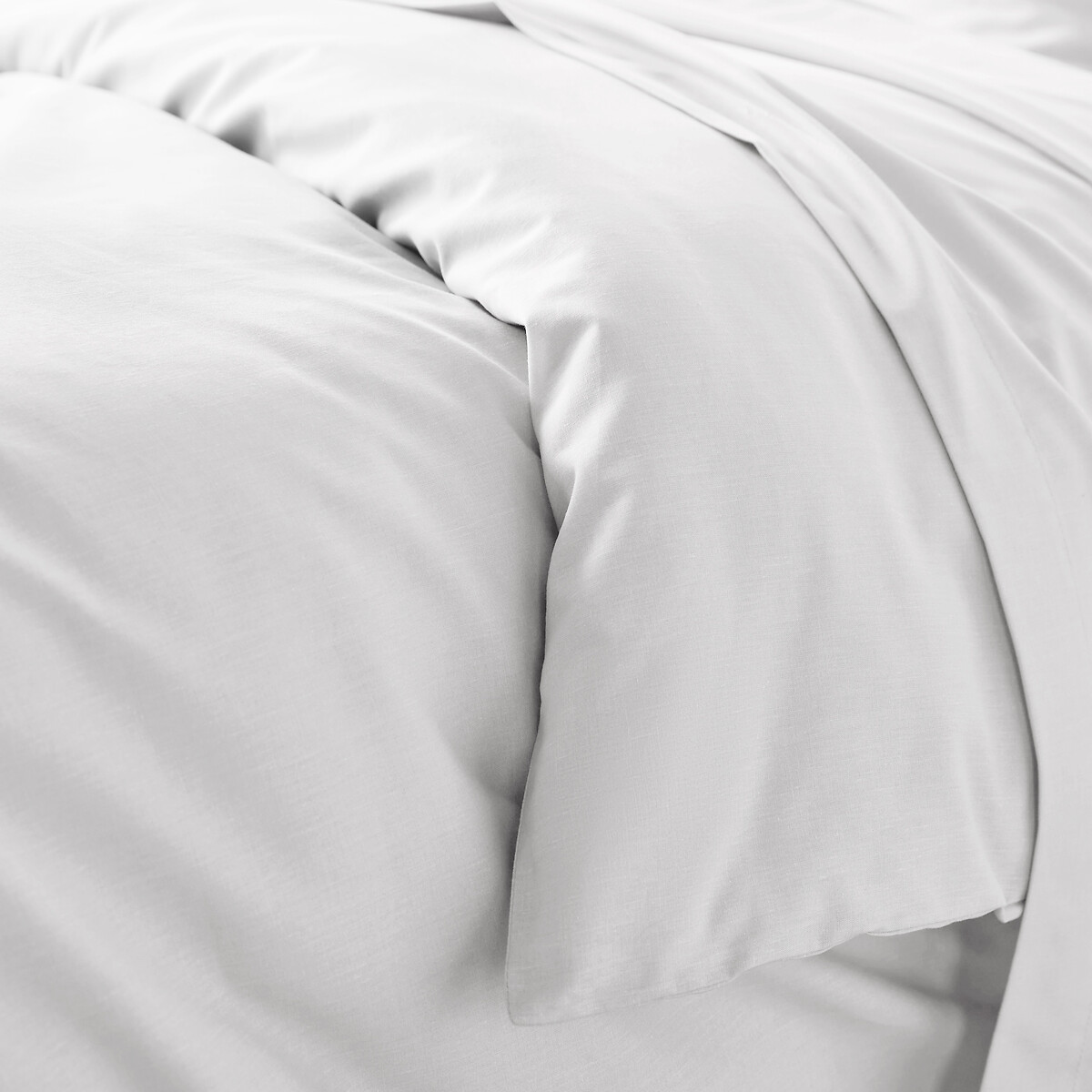 Scenario Organic Cotton Duvet Cover white, LA REDOUTE INTERIEURS