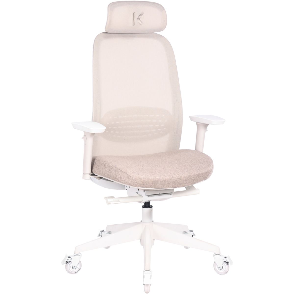 Chaise gaming C15 Ergo Beige Progress couleur unique, SKILLKORP