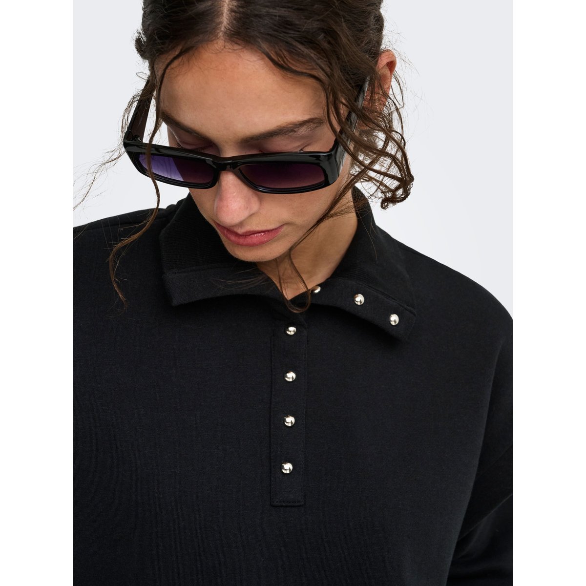 Sweat-Shirt black 1, ONLY
