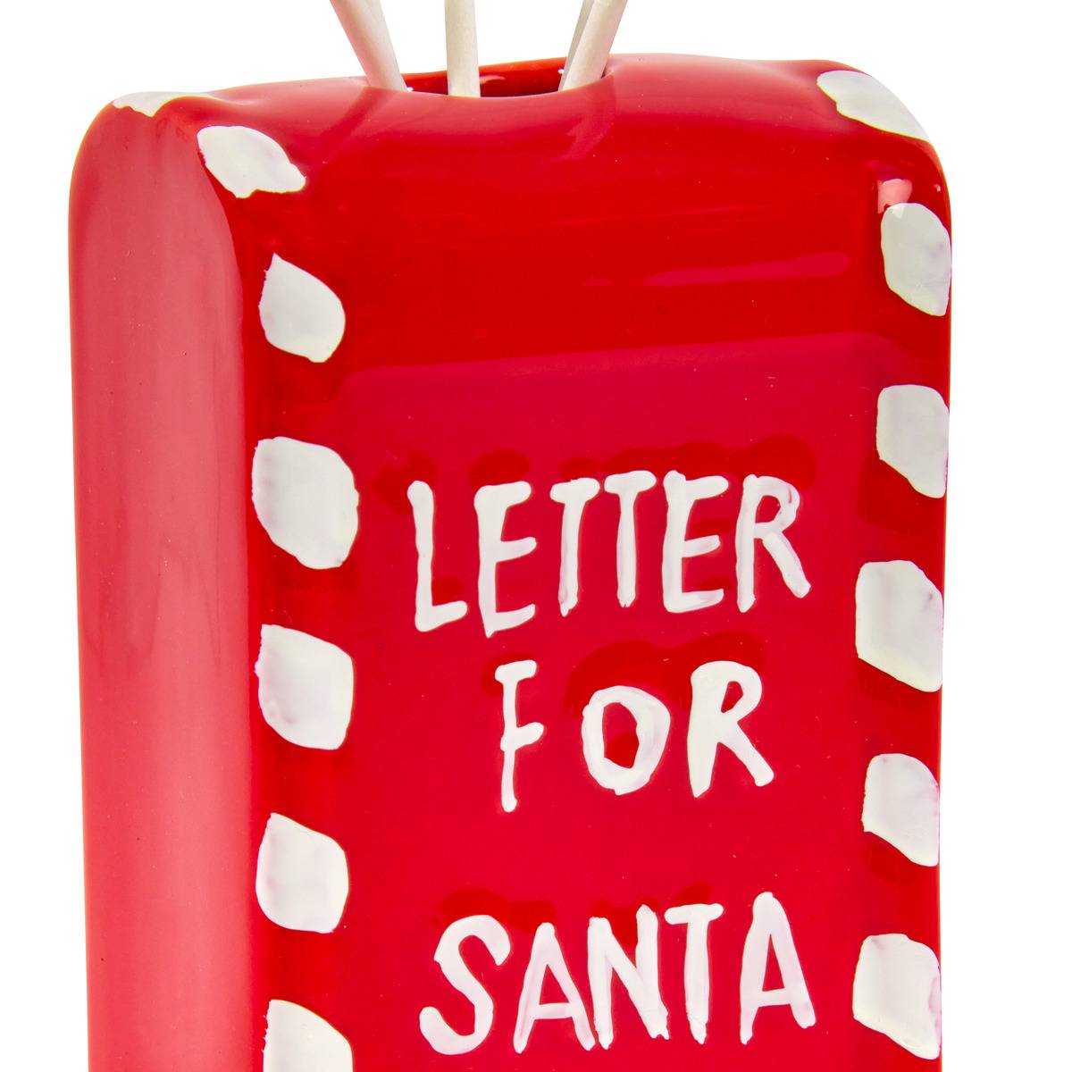 Diffuseur de parfum en céramique boîte aux lettres 100 ml rouge, FEERIC LIGHTS & CHRISTMAS