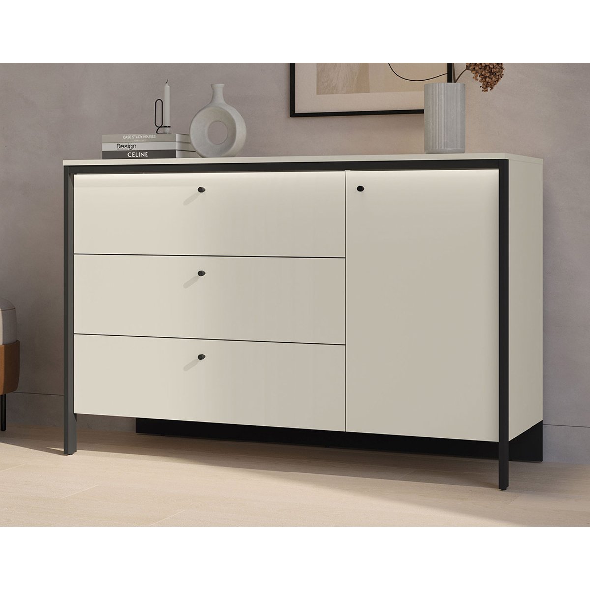 Commode -  KIMI beige, BEST MOBILIER