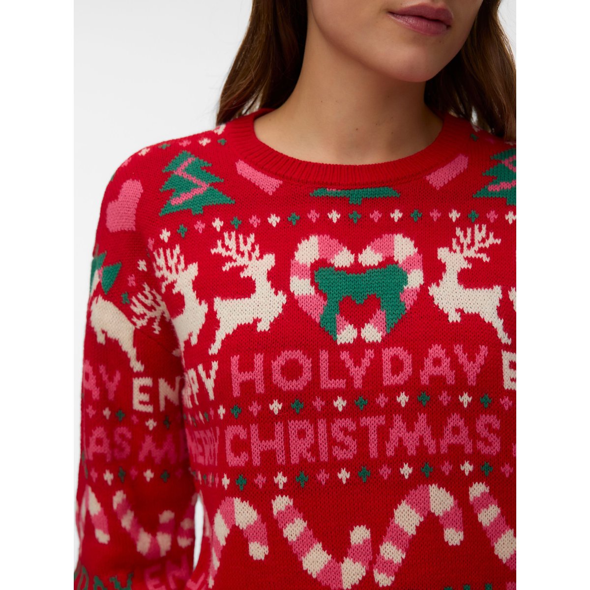 Pull En Maille chinese red, VERO MODA