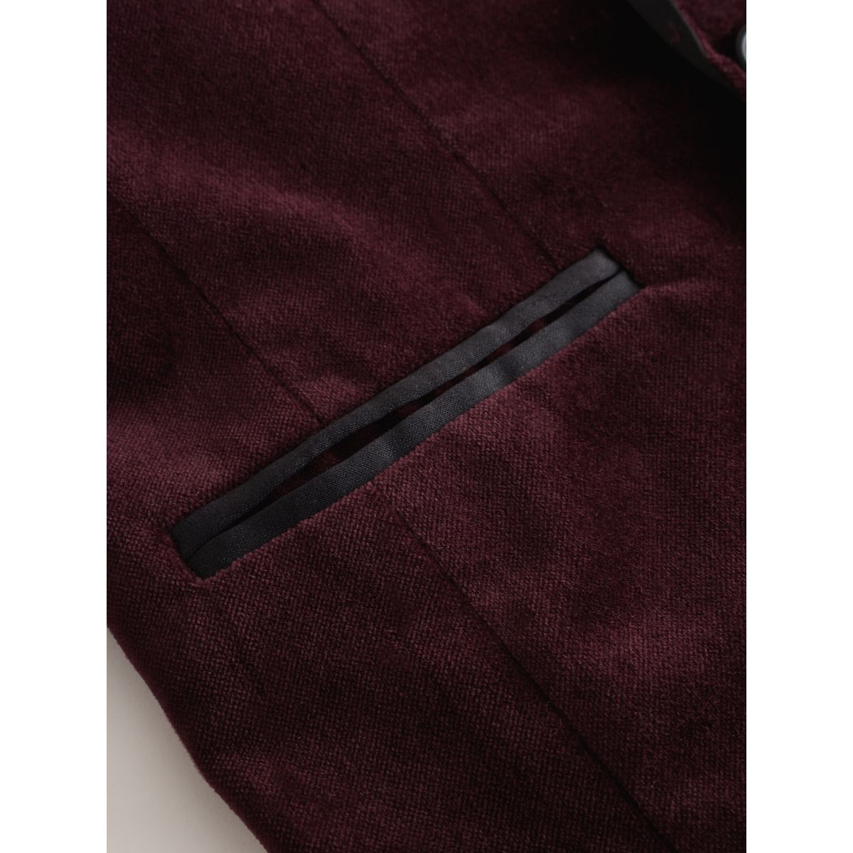 Blazer, chemise, pantalon et nœud papillon rouge bordeaux, NEXT