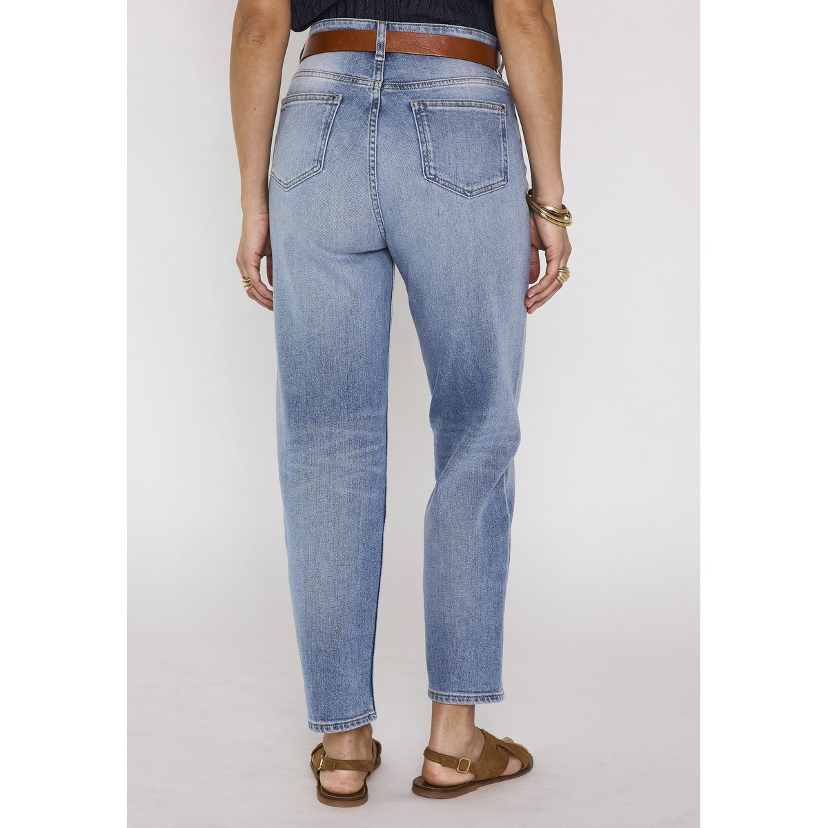 Jean mum RIO pure bleached, Maison 123