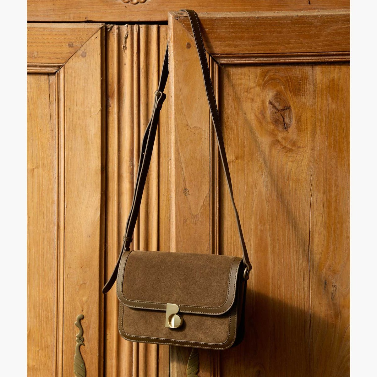 Maro Cuir en cuir ABBIE vert mousse, BOCAGE