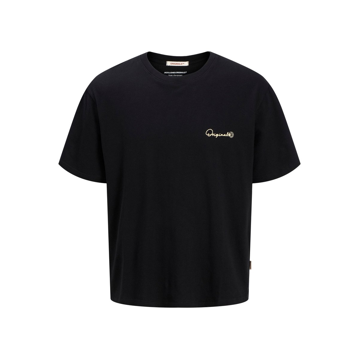 T-Shirt black 1, JACK & JONES JUNIOR