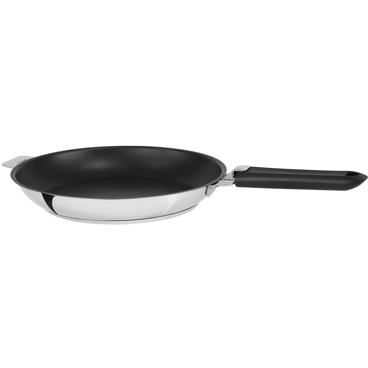 Poêle antiadhésive en inox amovible MUTINE inox, CRISTEL
