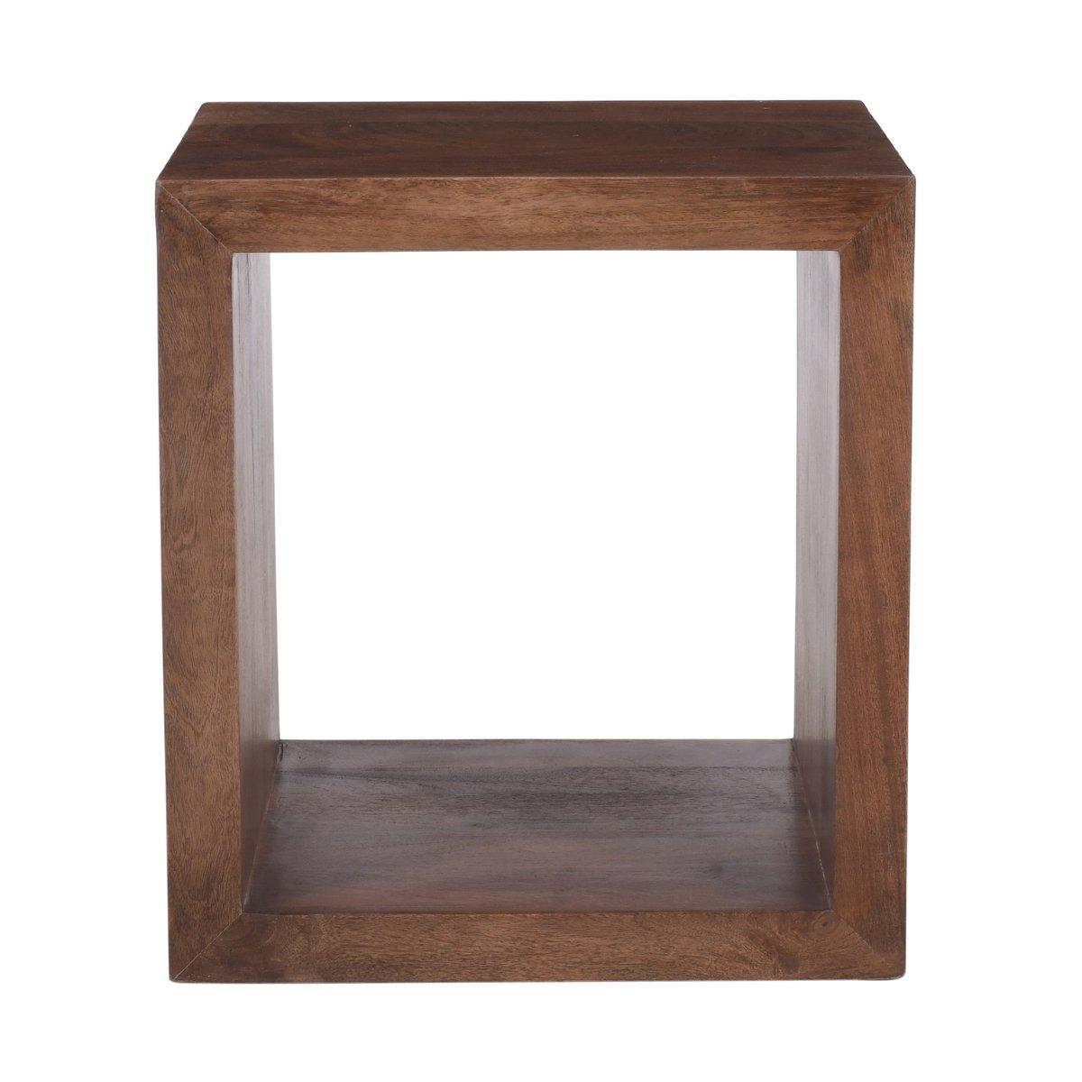 Table d'appoint, bois de manguier foncé, JABALPUR noyer, NORDLYS