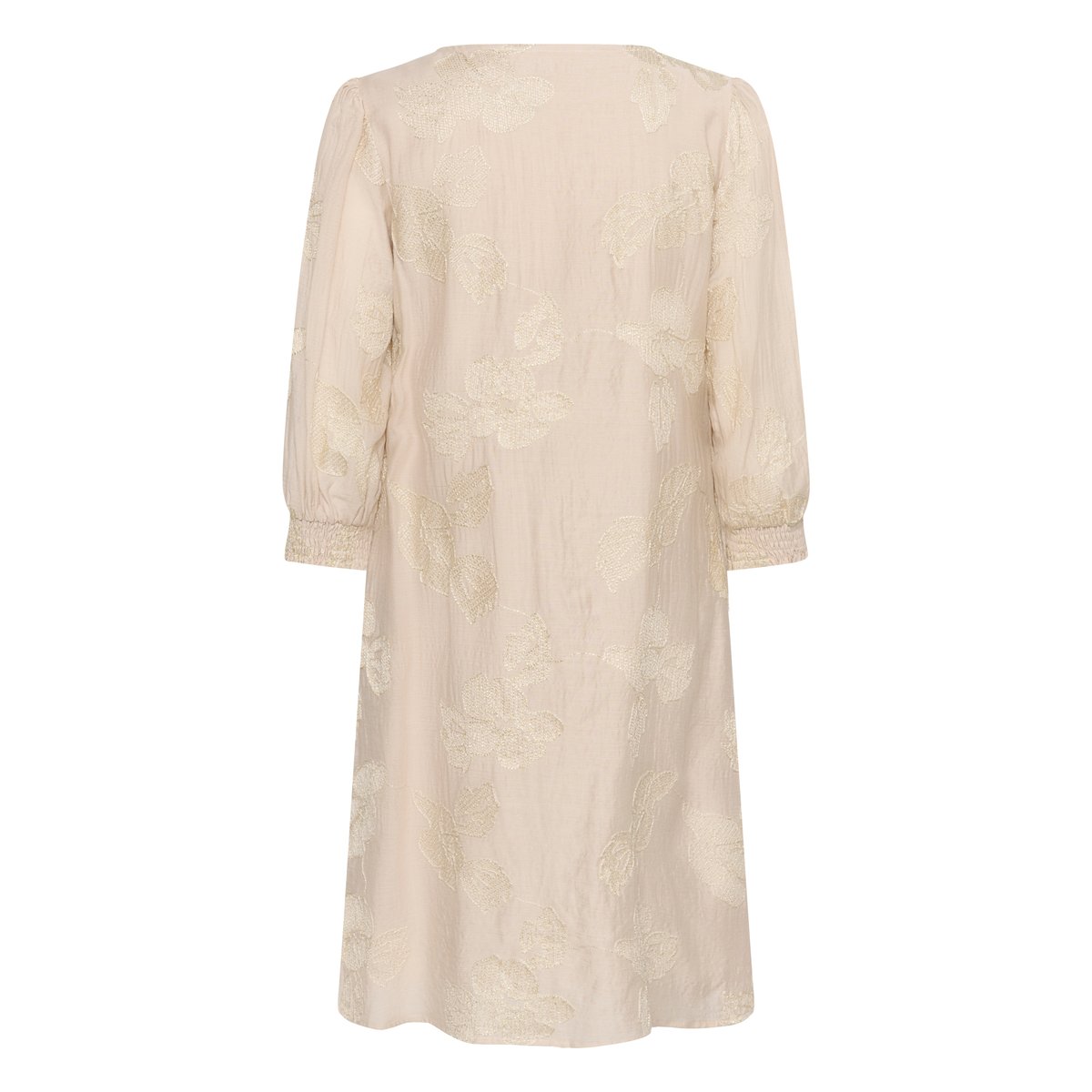 Robe beige perfectly pale melange, CREAM
