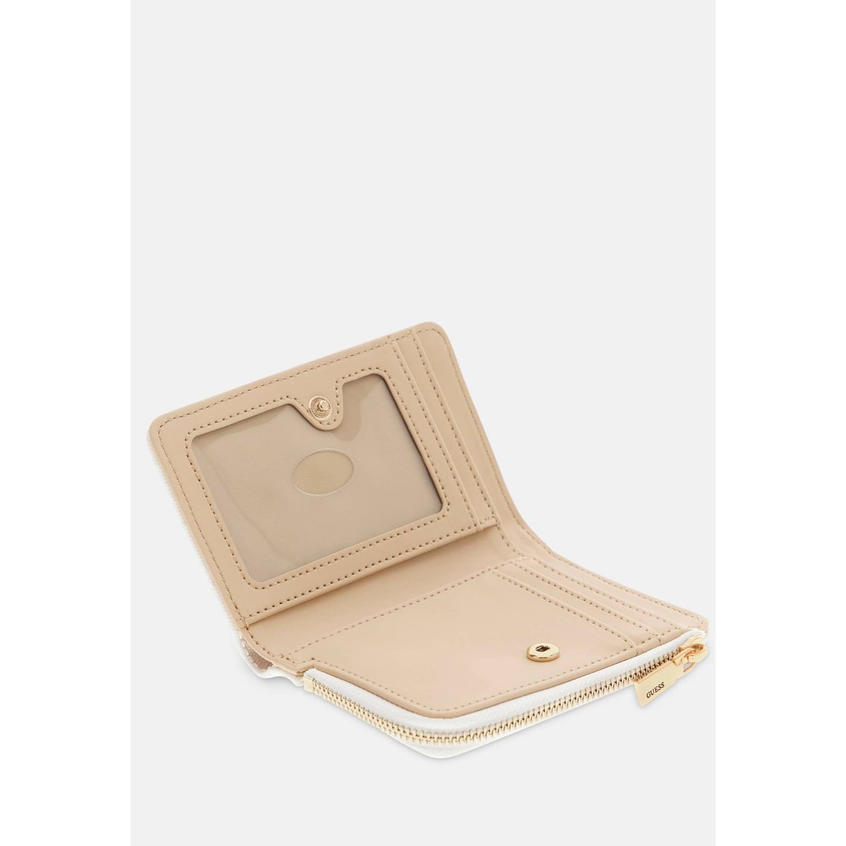 Portefeuille Stacey blanc, GUESS