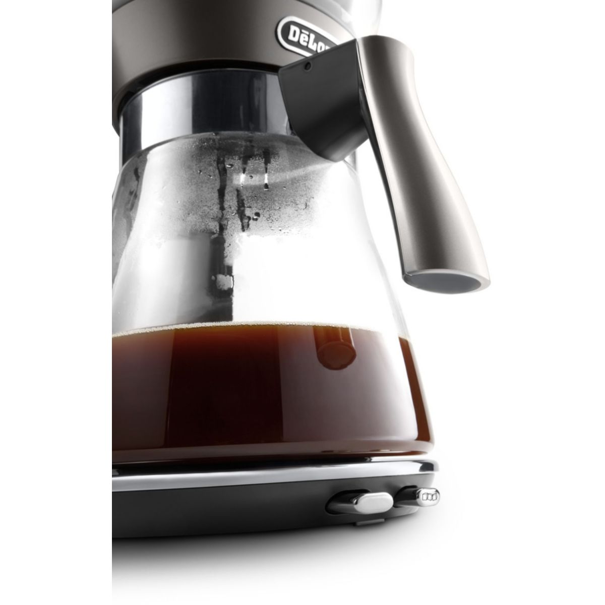 Cafetière filtre CLESSIDRA ICM17210 gris, DELONGHI