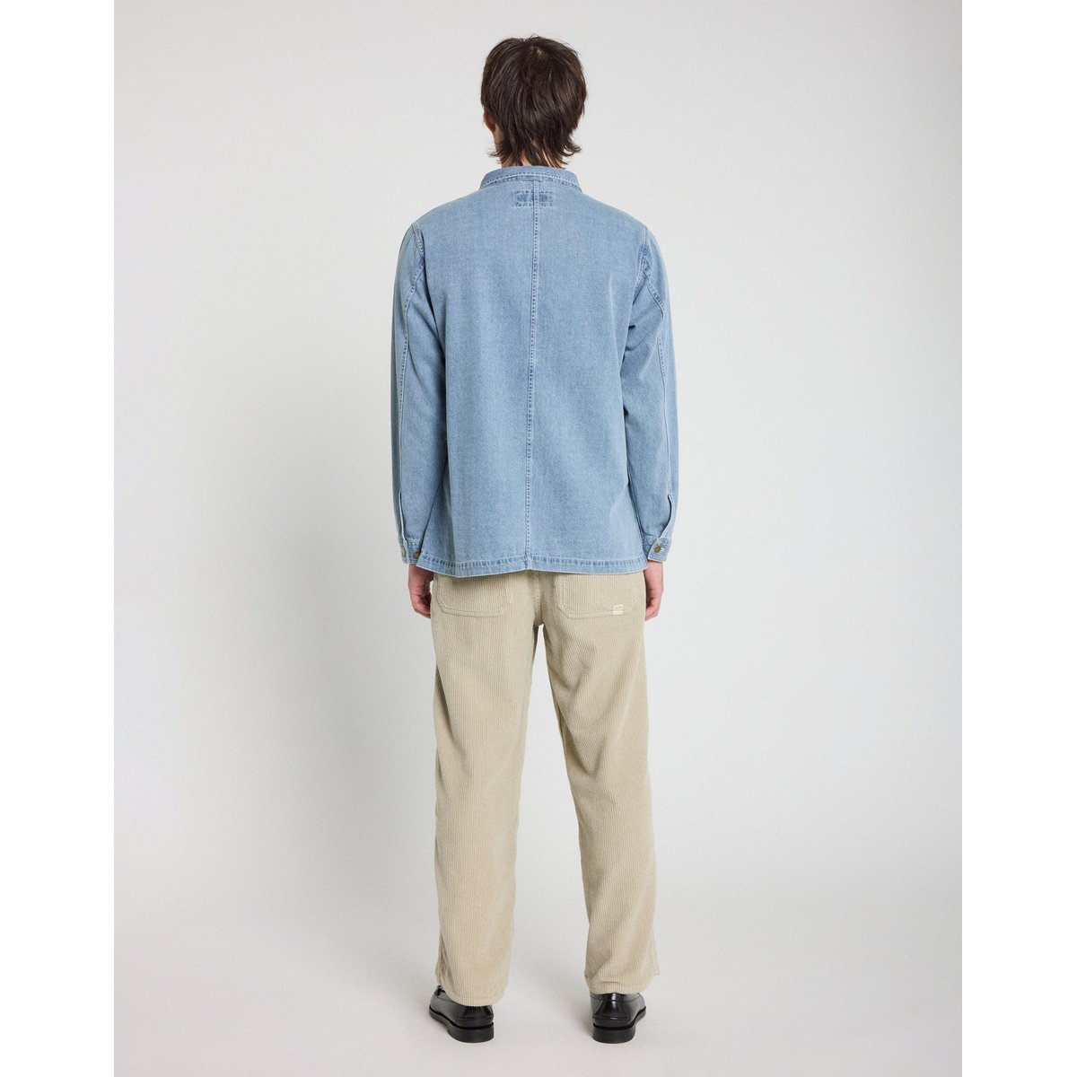 PANTALON BAGGY VELOURS GRAVEL beige, PULLIN
