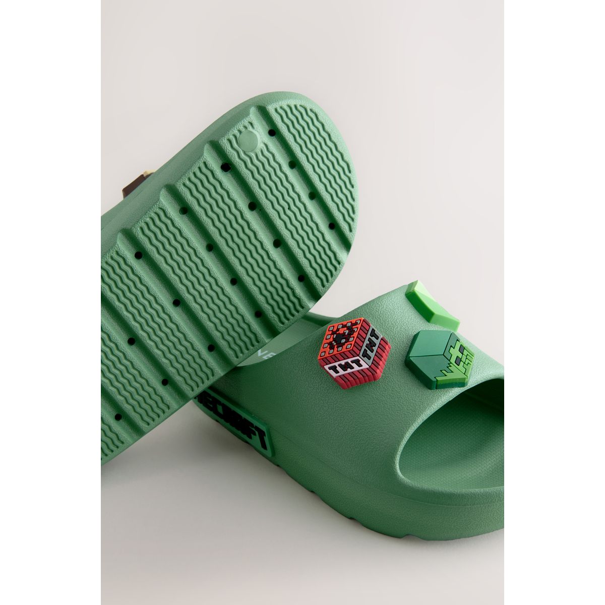 Sandales minecraft vert, NEXT