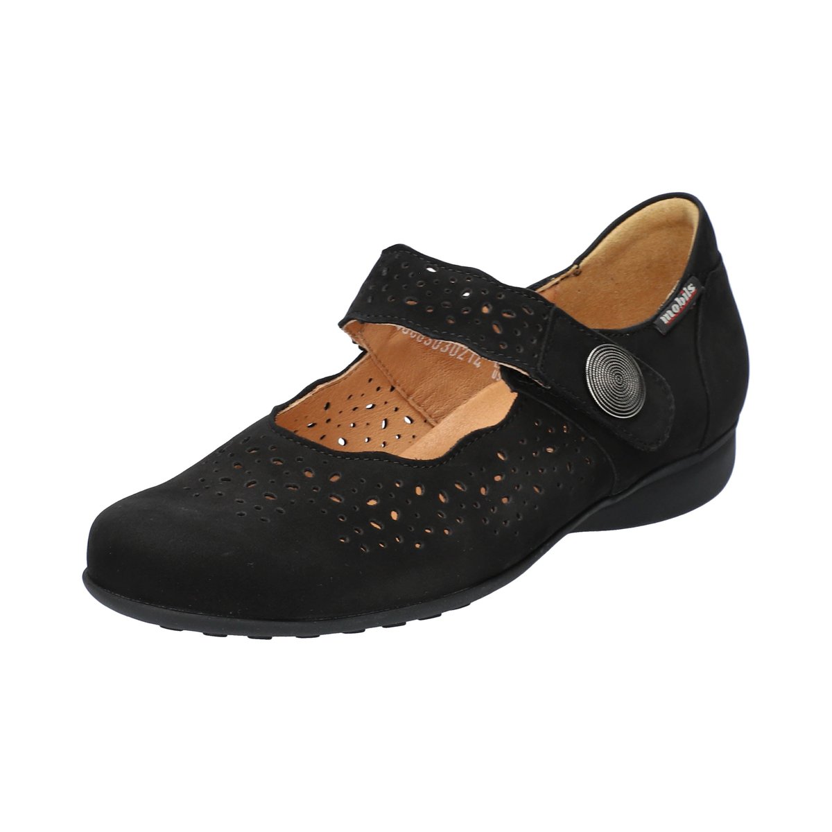 Ballerines en cuir FABIENNE noir 5115, MEPHISTO