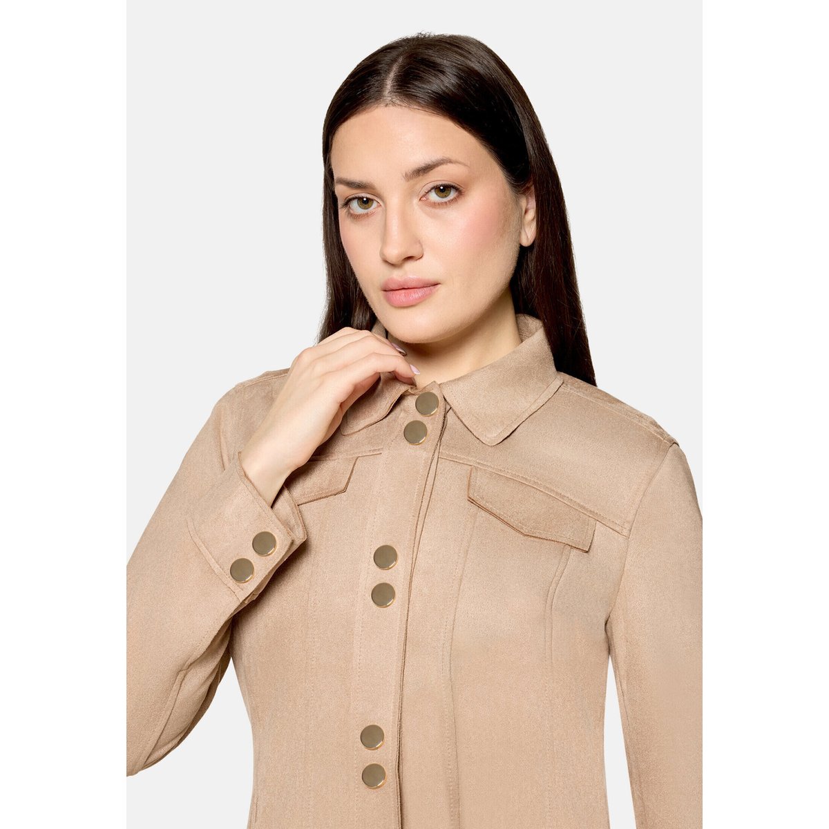 Veste blazer à manches longues natural, BETTY BARCLAY