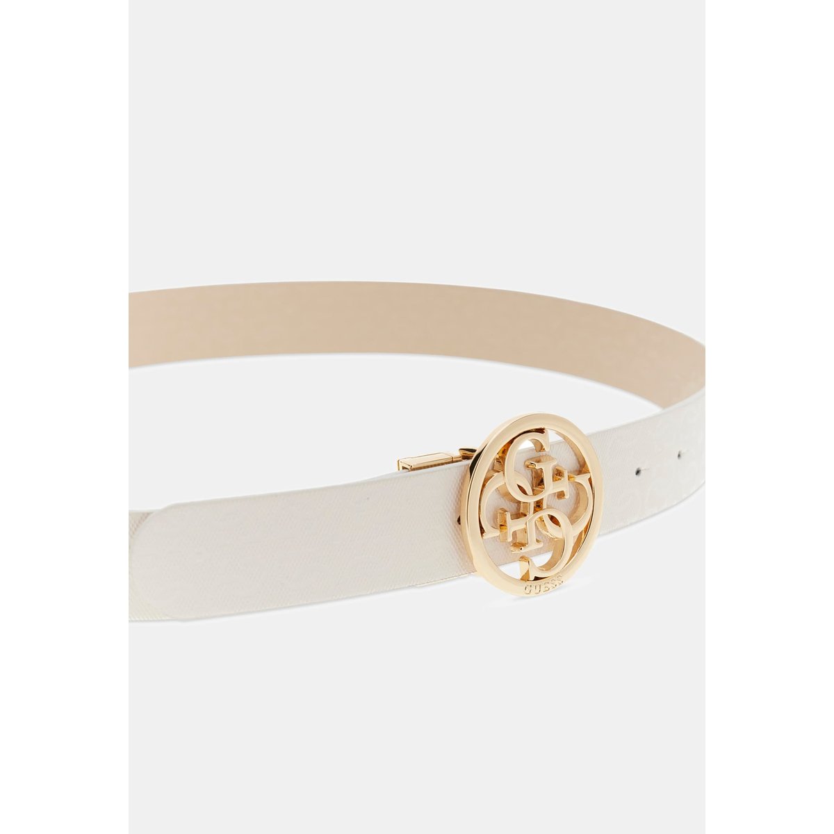 Ceinture Logo 4G Stacey beige, GUESS