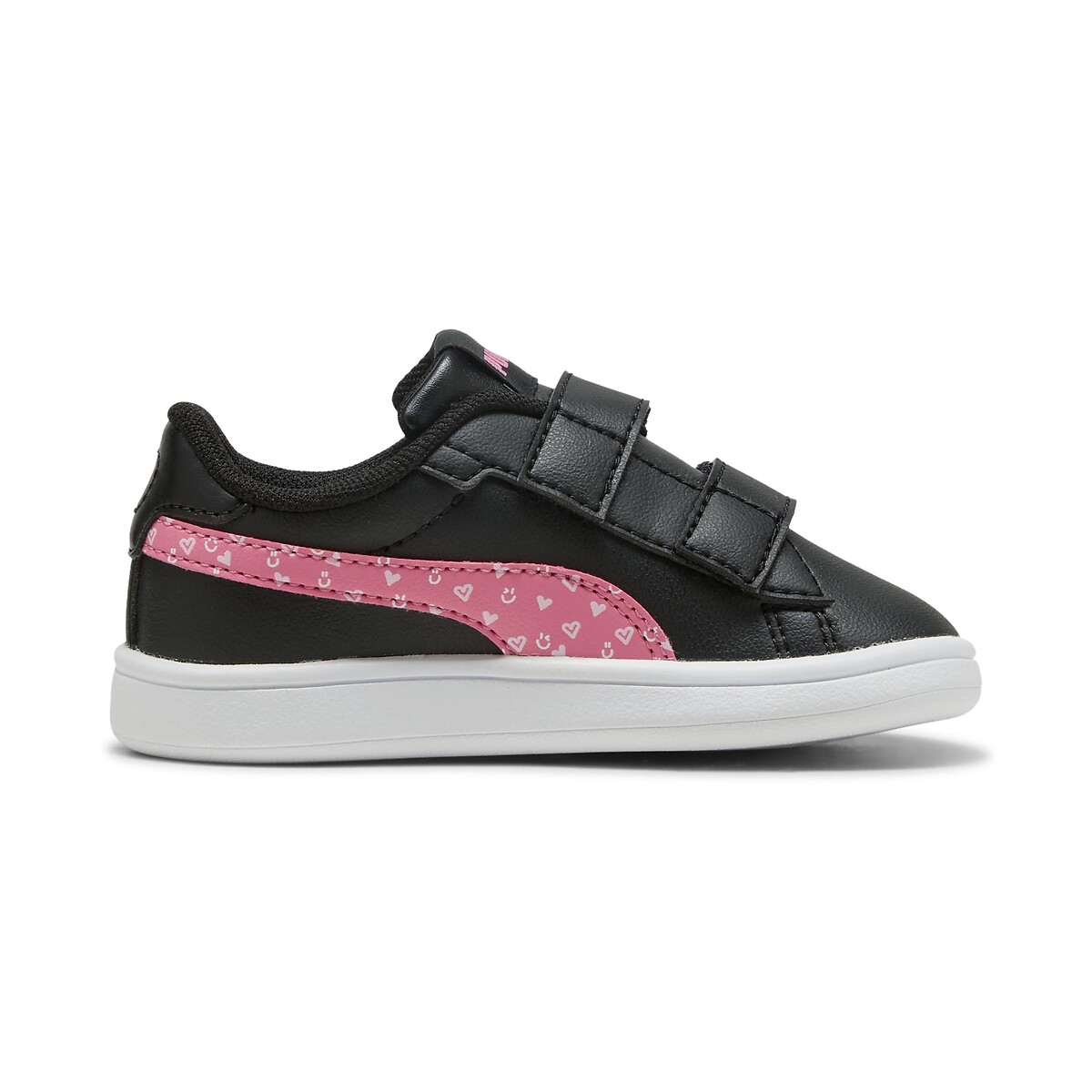 Baskets Smash 3.0 Hearty V noir/rose, PUMA