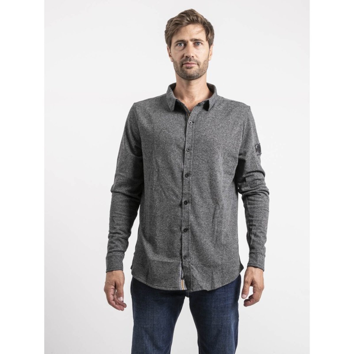 Chemise Manches Longues Coton Talruck antra, RITCHIE