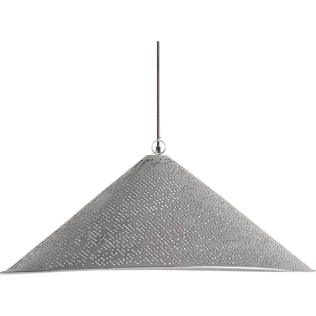 Suspension acier collection S.JACQUARD argenté, RECOLLECTION