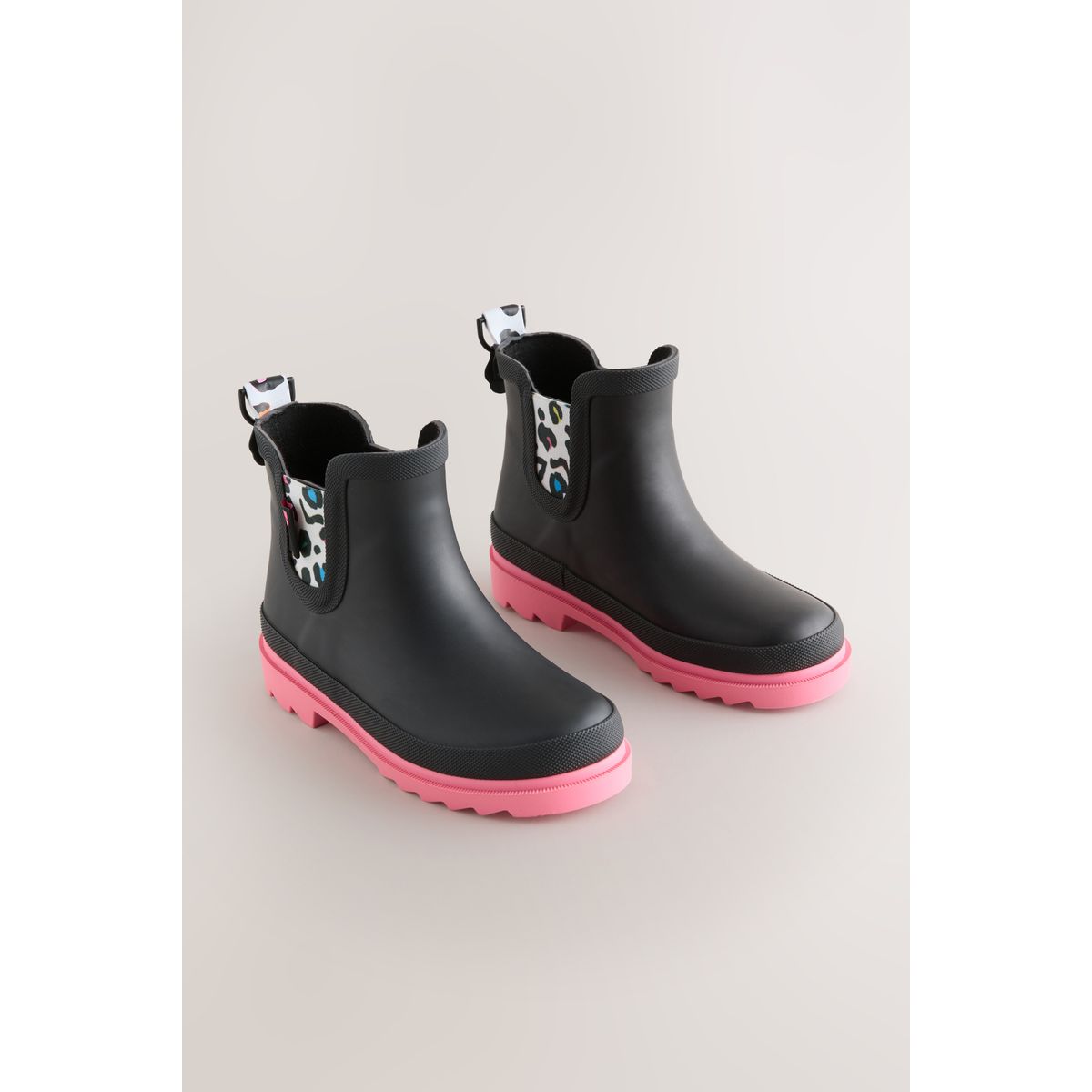 Bottines chelsea en caoutchouc noir, NEXT
