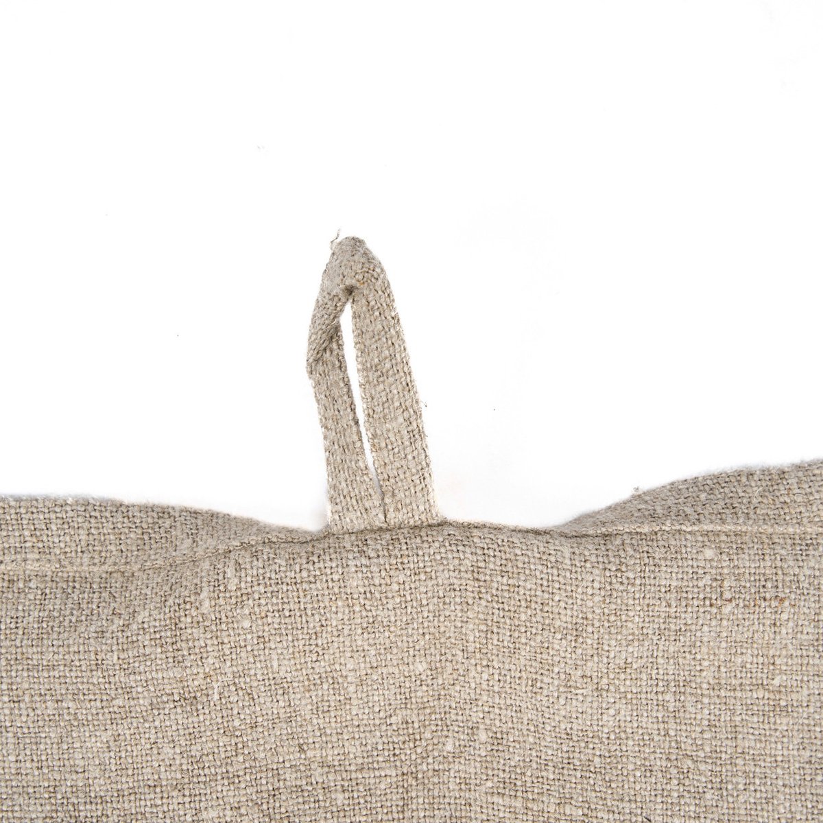 Torchon en lin LINEN FISH blanc beige, BAZAR BIZAR