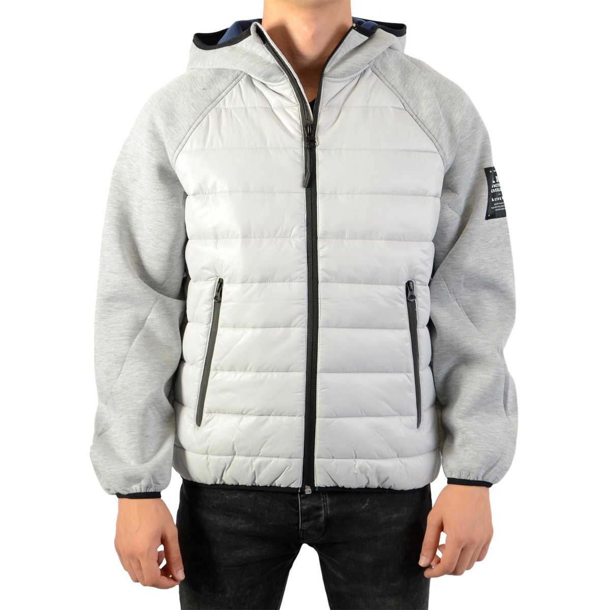 Doudoune Bora misty grey, PEPE JEANS