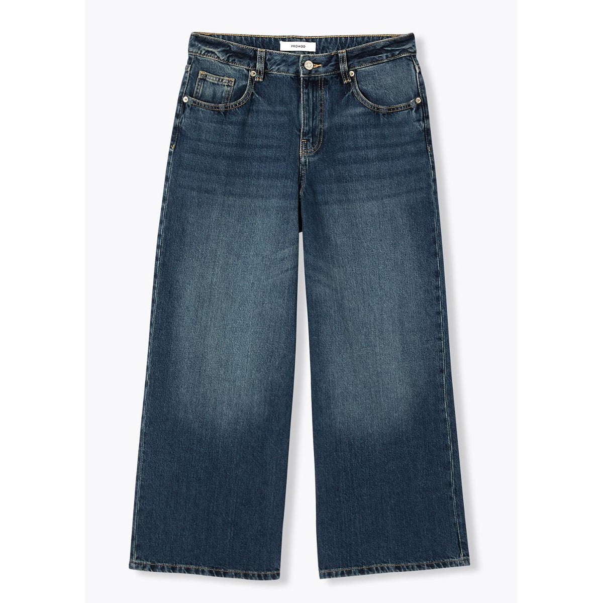 Jean court et large jean brut, PROMOD