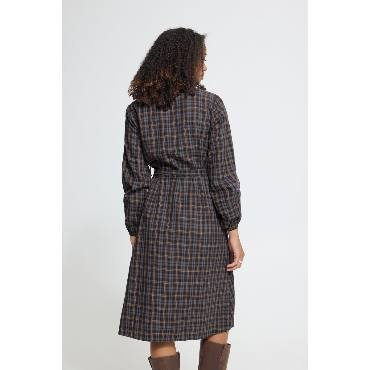 Robe marron fondue fudge, ICHI