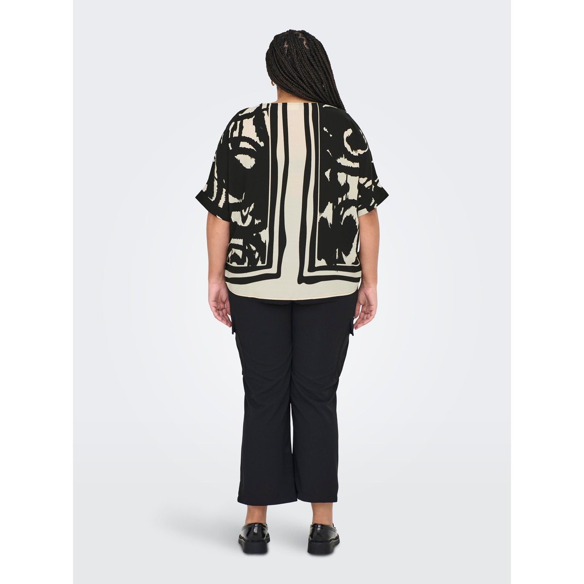 Tunique noire - black, ONLY CARMAKOMA