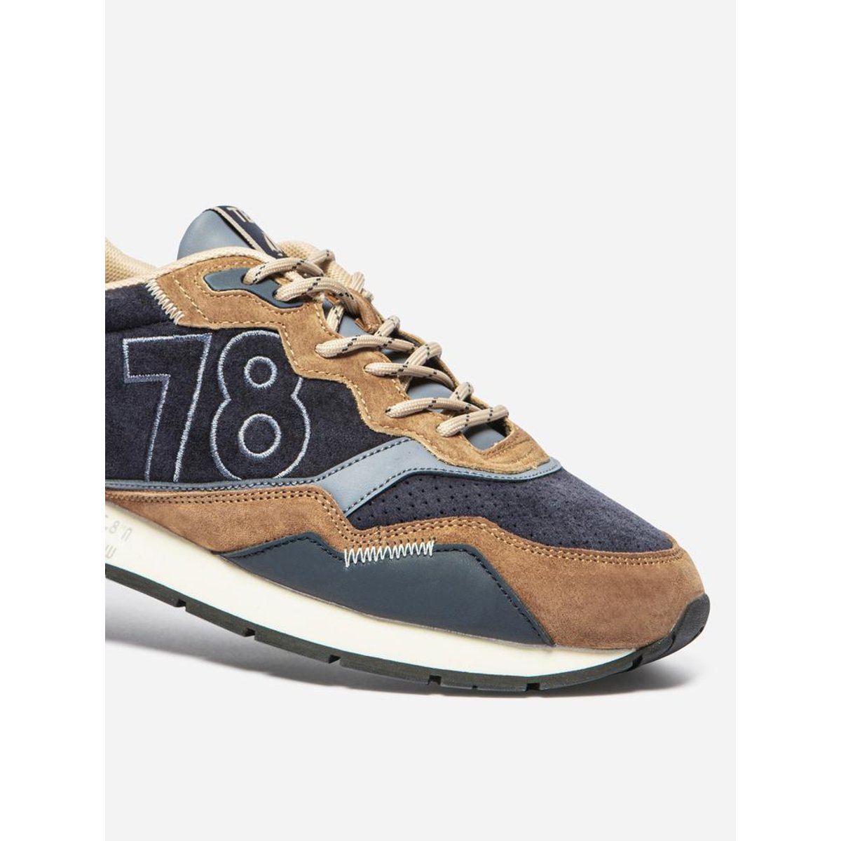 Chaussures de running DINBOAT navy / marron, TBS
