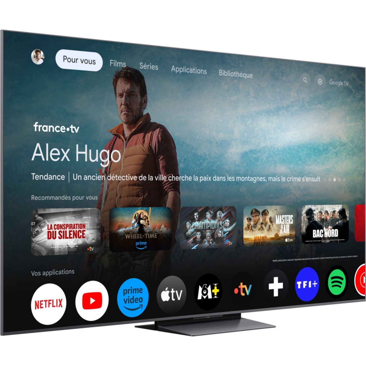 TV Mini LED 85C89L (2026) 85" (215 cm) couleur unique, TCL