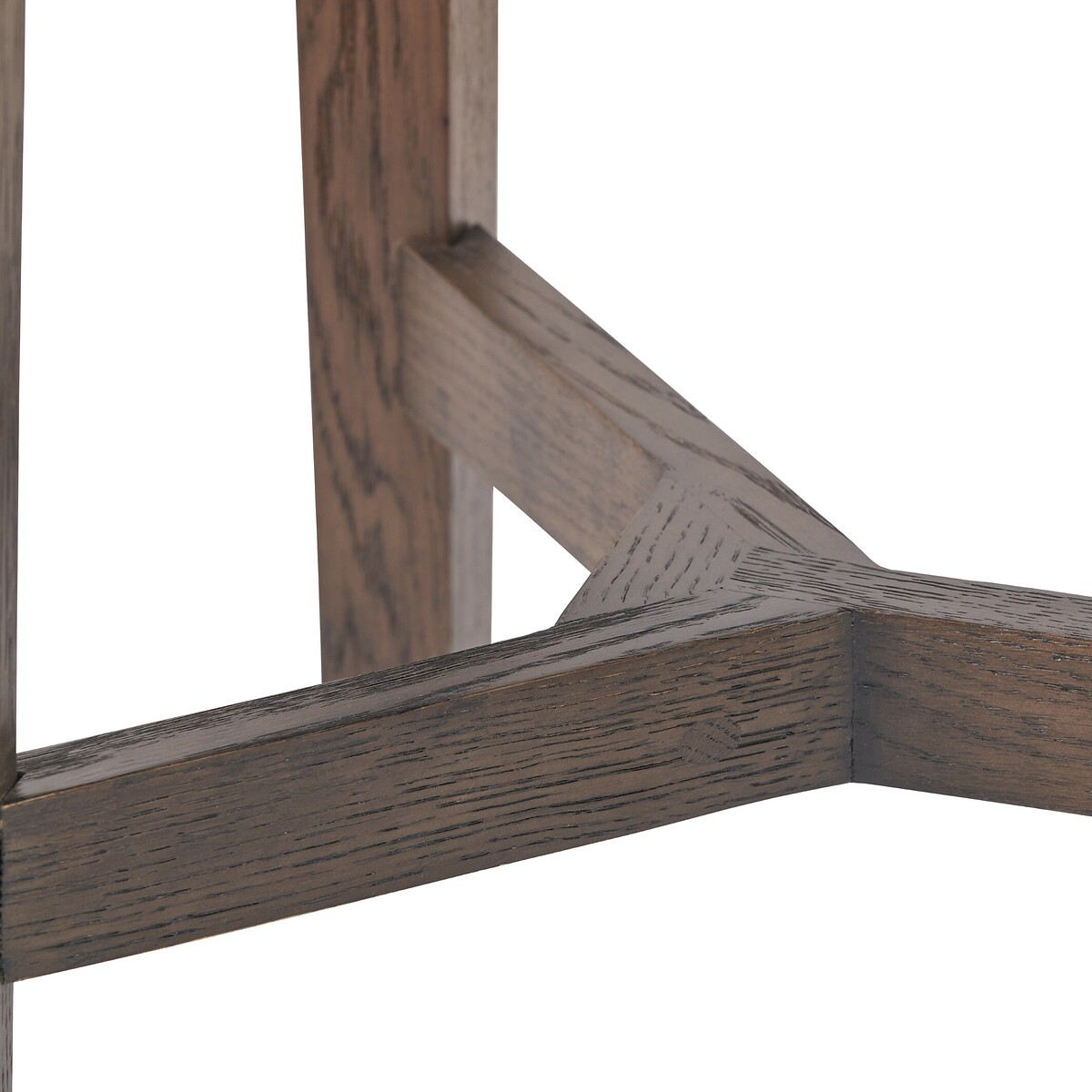 Renzo Fluted Oak Bedside Table smoked oak, ÉDITÉ
