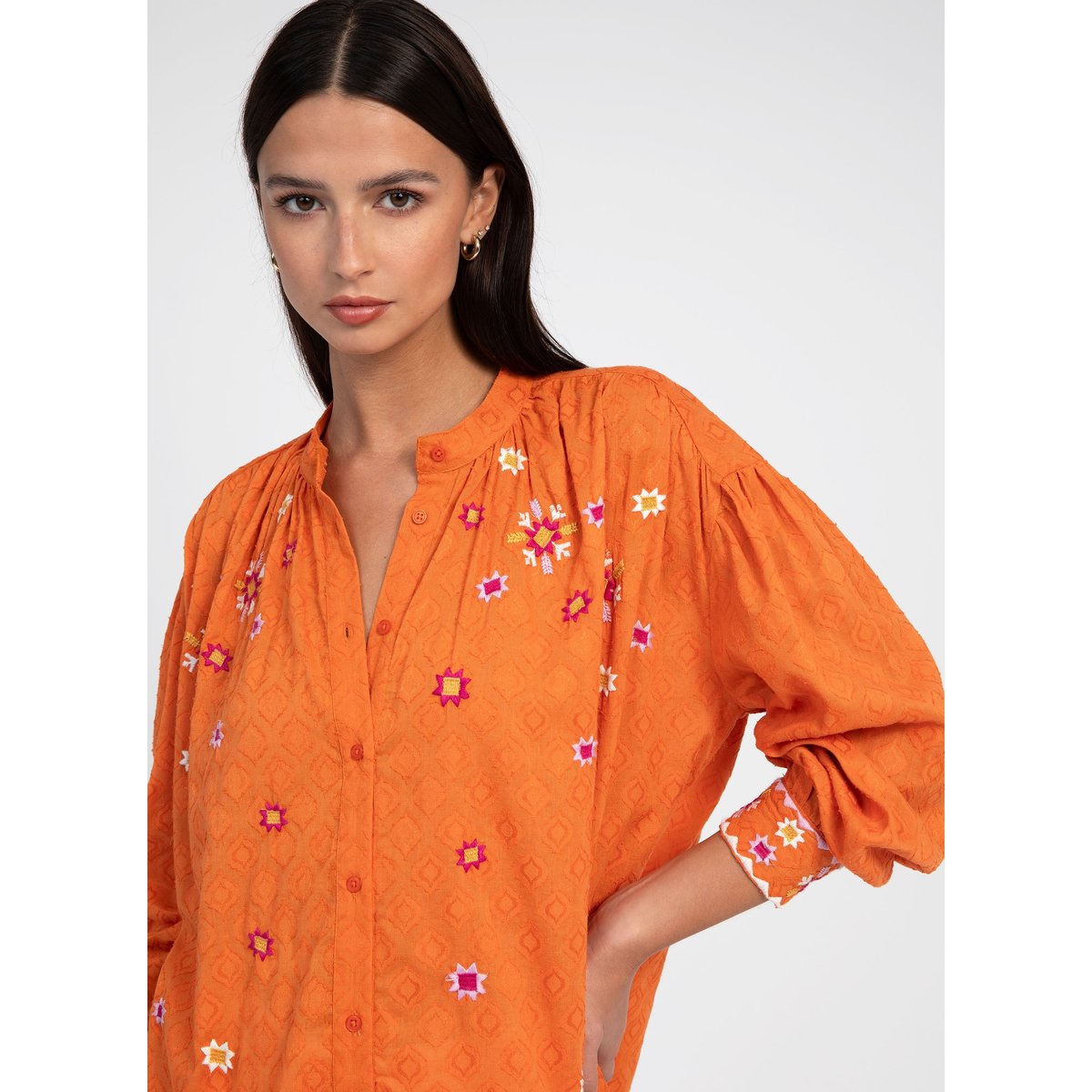 Blouse SOULIA orange, AN'GE