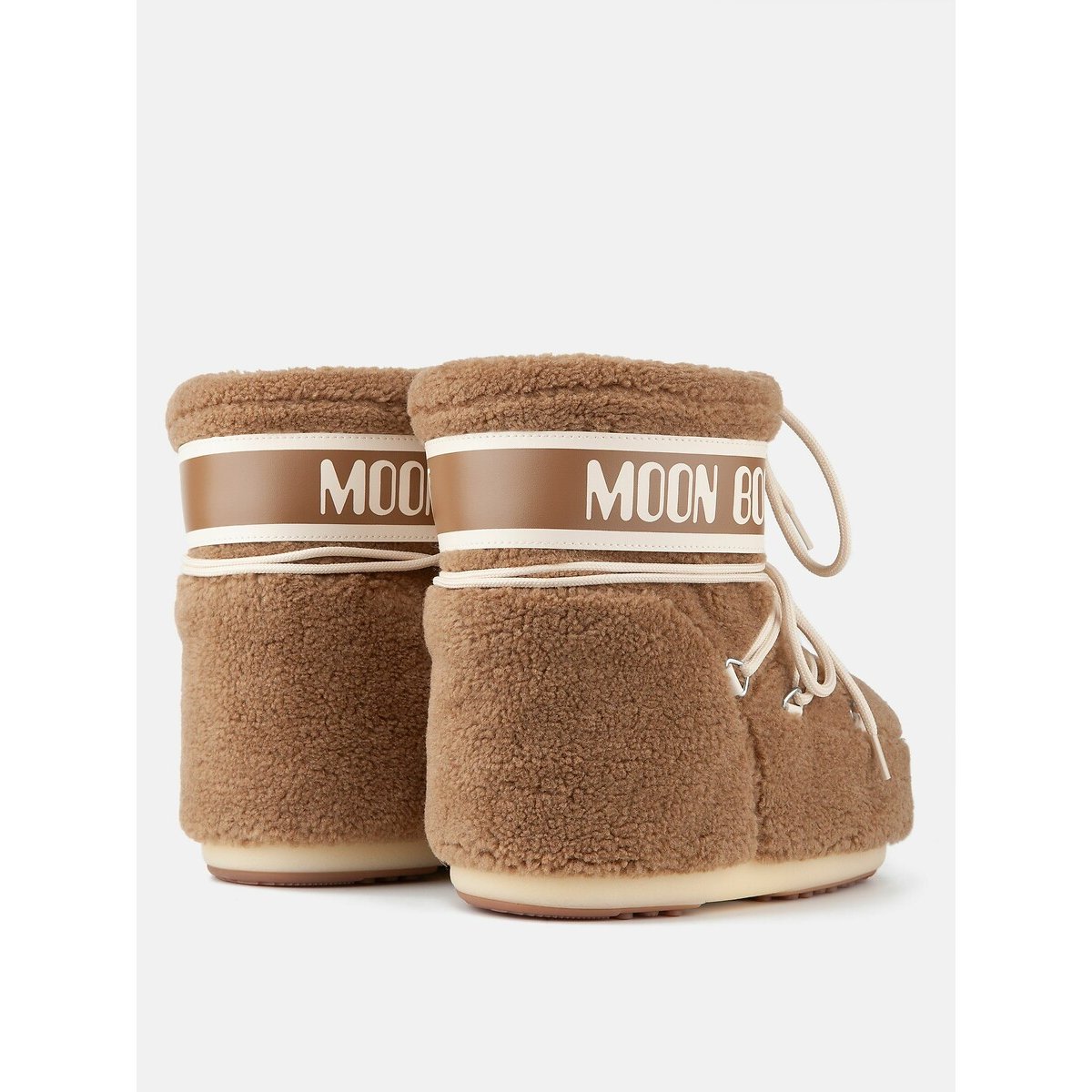 Icon Low Ankle Boots in Fleece camel, MOON BOOT