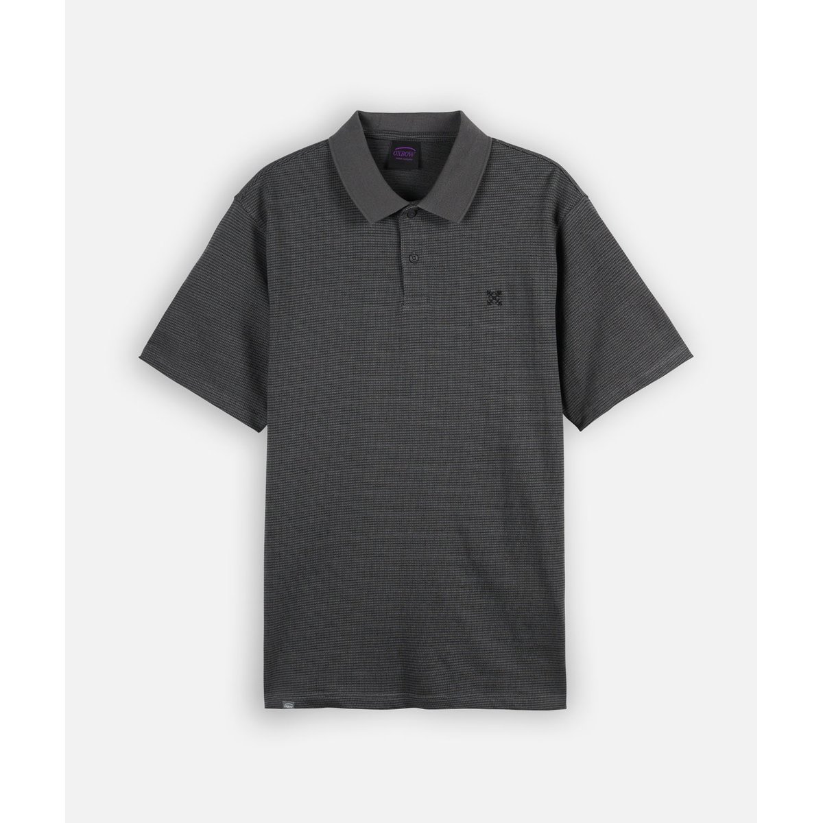 Polo manches courtes RAILWAY pewter, OXBOW