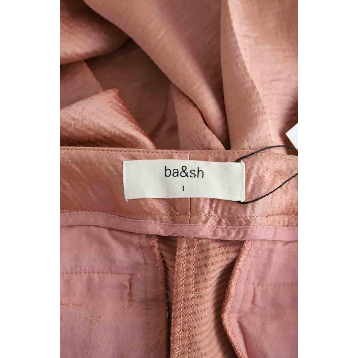 Pantalon droit - Bon État rose, BA&SH