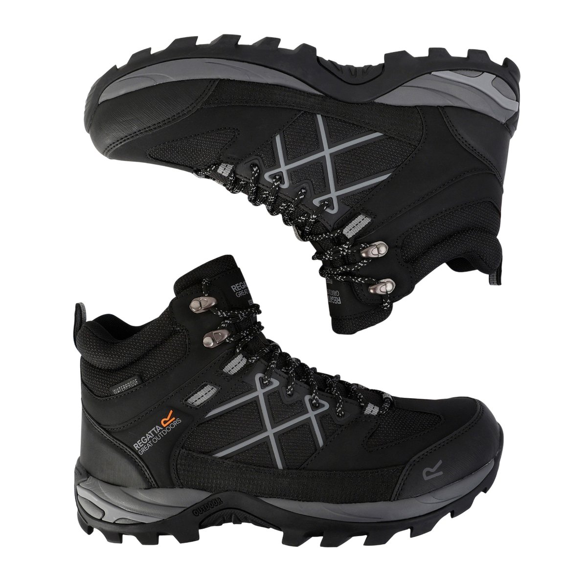 Bottines de marche SAMARIS noir / anthracite, REGATTA
