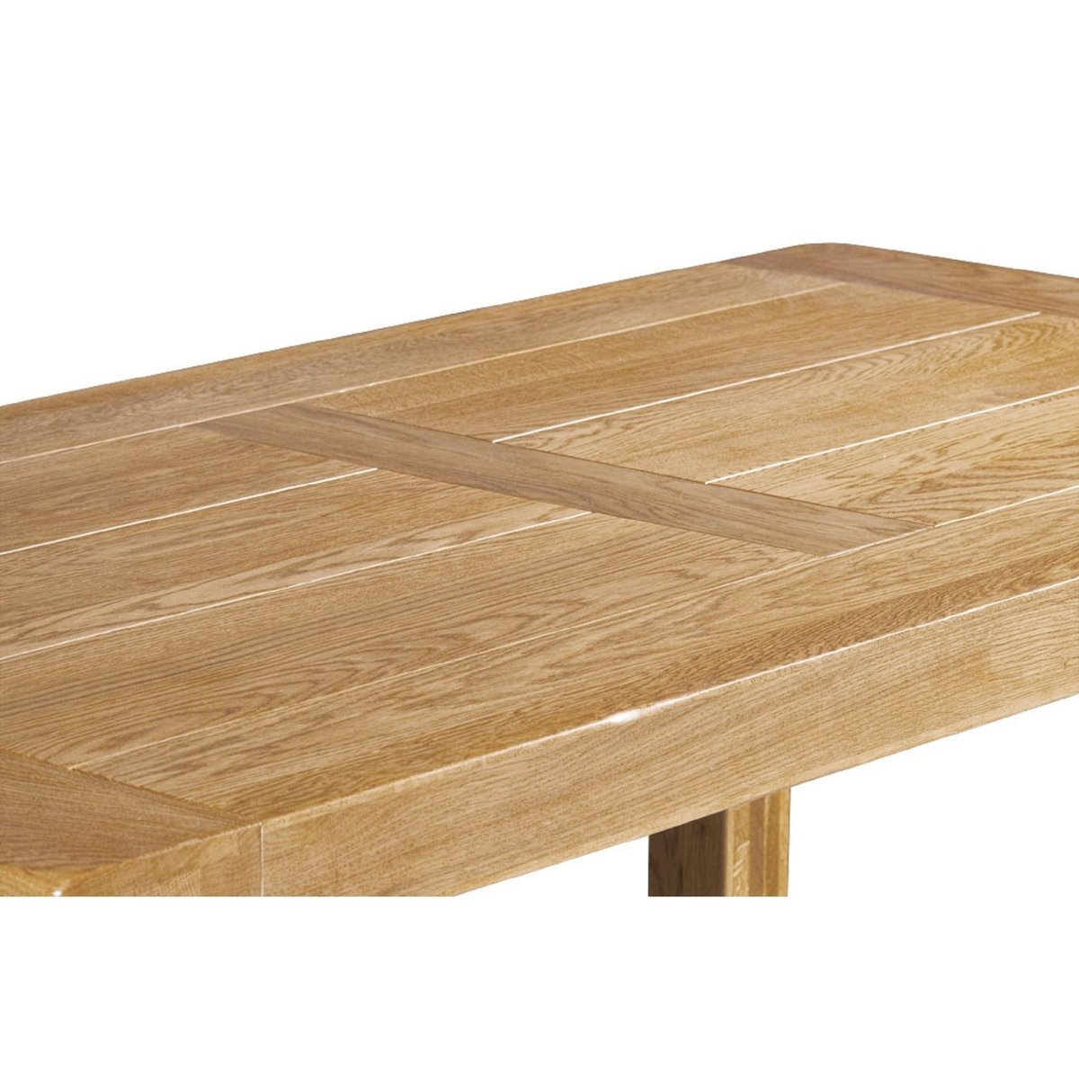 Table de ferme en chêne clair massif + 2 allonges L180/280 - LA BRESSE marron, HELLIN, DEPUIS 1862
