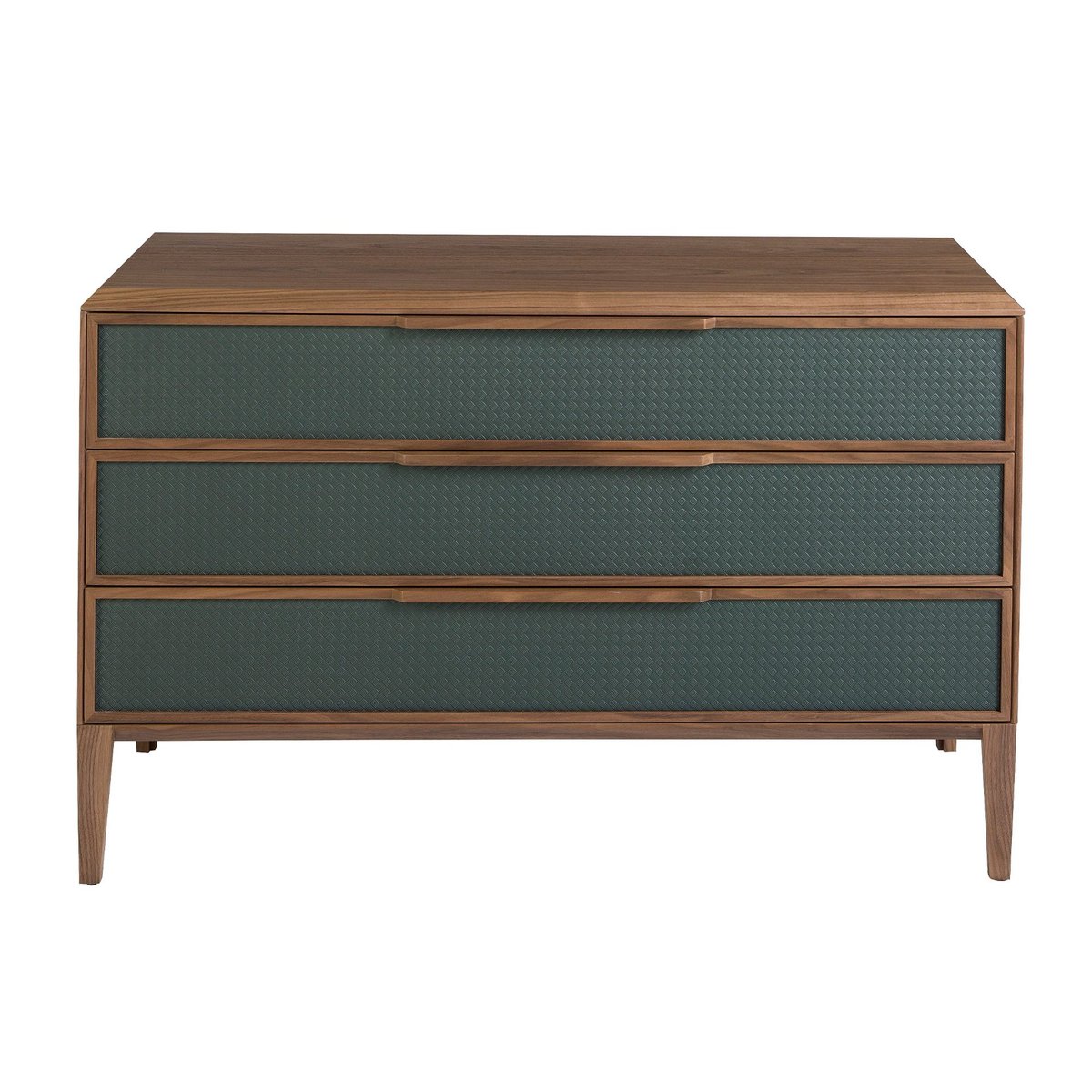 Commode en pvc foncé et noyer vert foncé | noyer, ANGEL CERDA