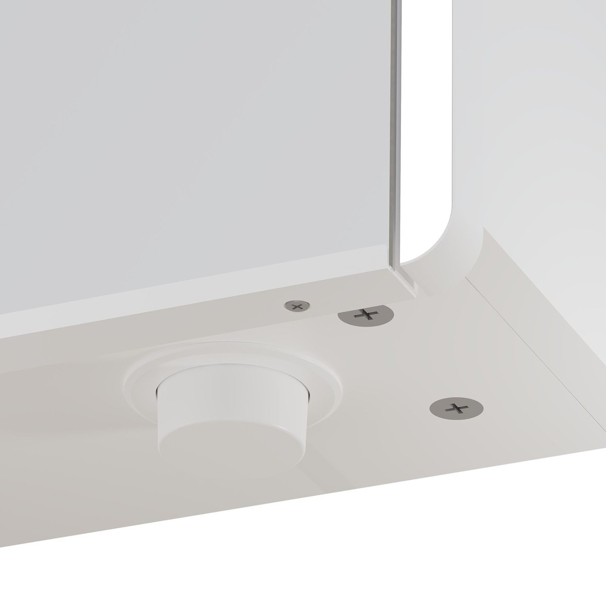 Armoire de toilette lumineuse LED, EASY blanc, SENSEA