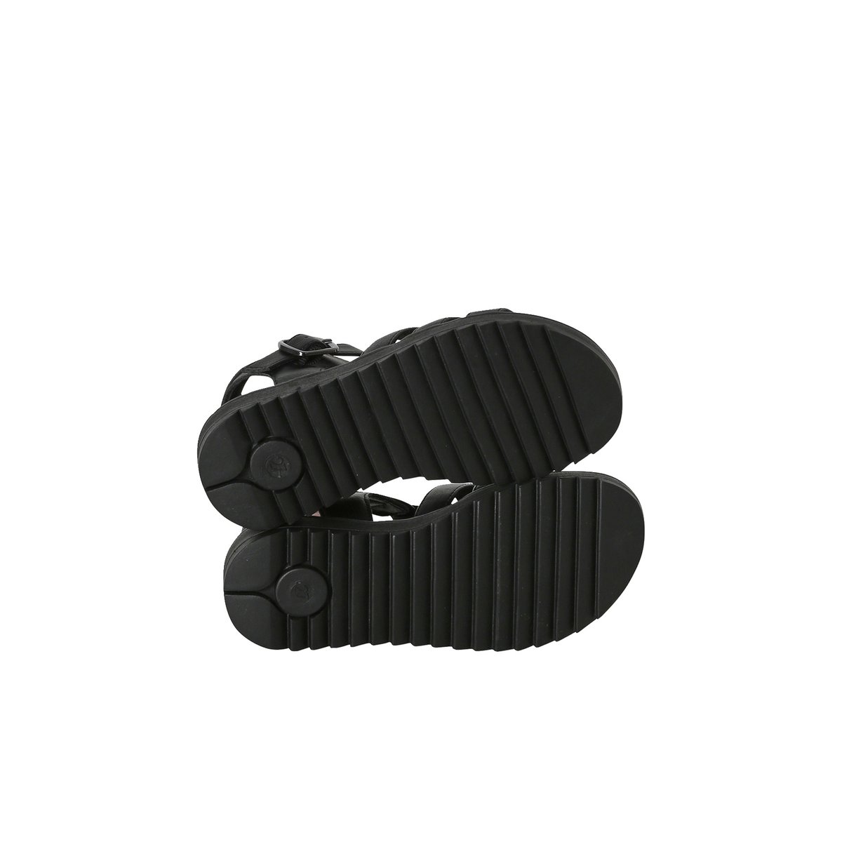 Sandales multi-brides collection maternelle noir, VERTBAUDET
