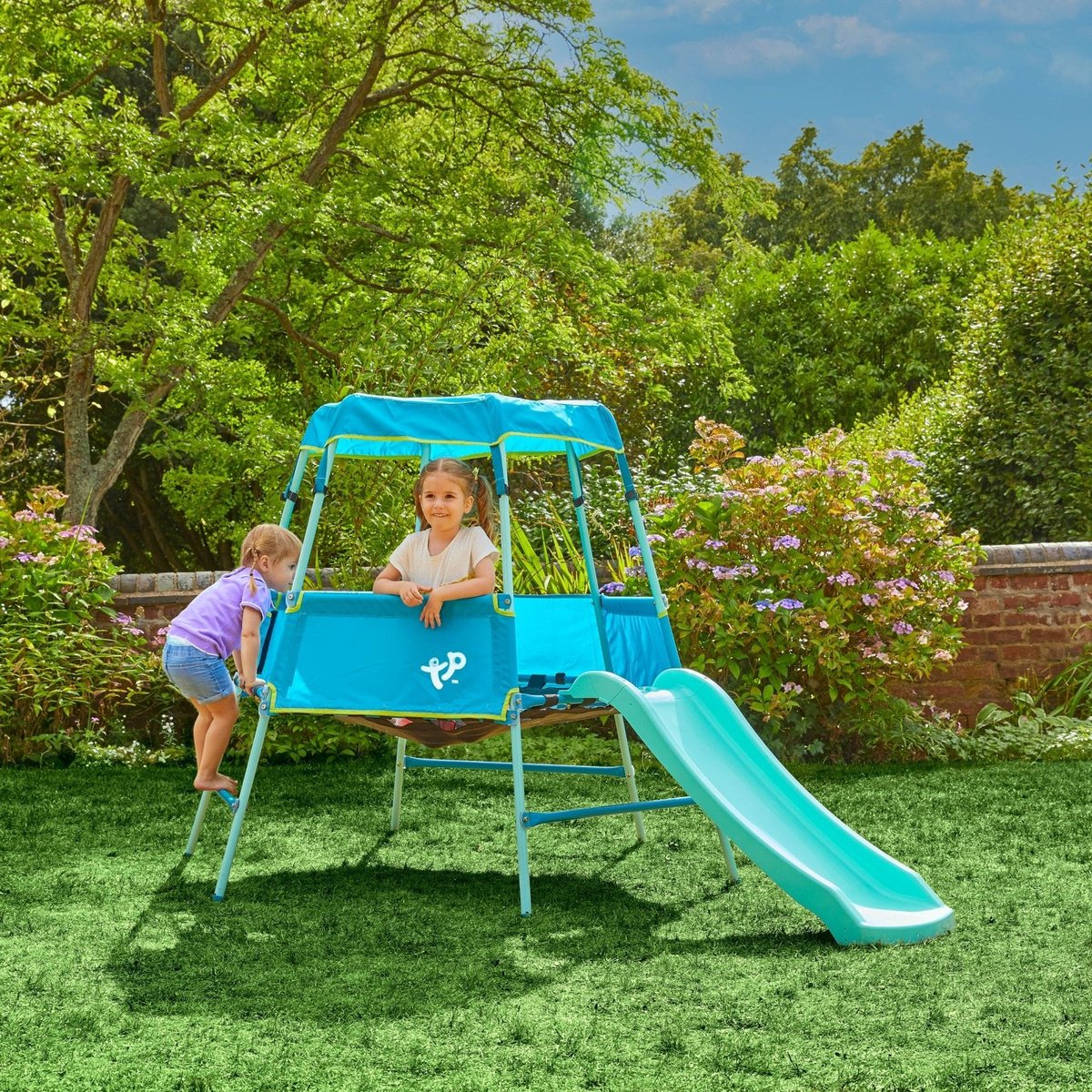 Aire de jeux évolutive AVENTURIER bleu, TP TOYS